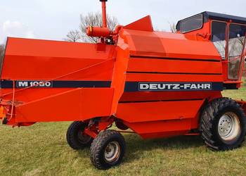 Kombajn Deutz-fahr M 1080, beczkowóz pomot pług kverneland zgrabiarka stoll