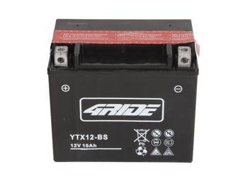 Akumulator YTX12-BS 4RIDE 12V 10,5Ah 180A (AGM, Lewy+)