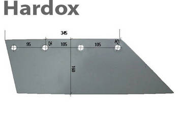 Lemiesz 300hektarów HARDOX 18106/P części do pługa RUMPTSTAD