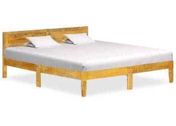 Rama łóżka z litego drewna mango 180 cm WM-288433