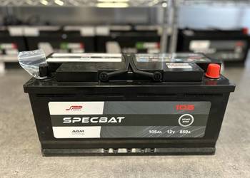 Akumulator AGM 105Ah 850A SPECBAT