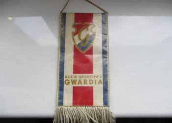 proporczyk GWARDIA Wrocław z wczesnych lat prl