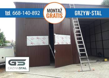 GARAŻ BLASZANY - Garaże Blaszane - Hala Magazynowa - Wiata - GRZYWSTAL