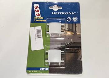 Łącznik oświetleniowy Heitronic L Verbinder rechts Mecano 2 sztuki Pack jak