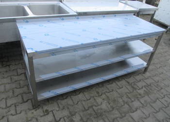 Nowy Stół Gastronomiczny Z 2 Półkami 200/70/85