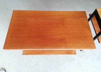 Stary duży stolik pod telewizor Rtv ława prl vintage