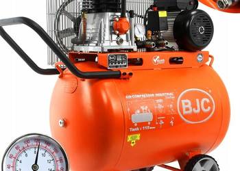 KOMPRESOR OLEJOWY 115L SPRĘŻARKA POWIETRZA BJC 2 TŁOKI Z2065 3HP 10bar