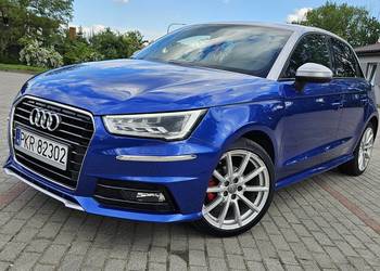 Audi A1 Lift s line xenon skóry serwisowana 1 właściciel 5 drzwi sportback