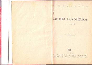(994) ZIEMIA KUŹNIECKA - A. WOŁOSZYN