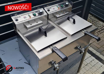 Nowa Frytownica elektryczna z zaworem 2X12L Gwarancja