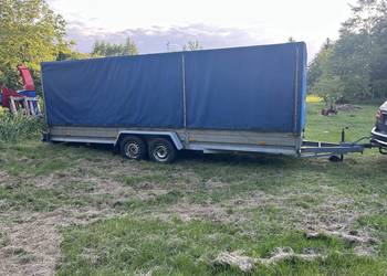 Przyczepa 6m plandeka 2000 dmc