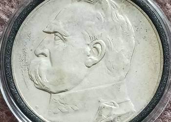 5 zł J. Piłsudski 1934 r. Orzeł urzędowy - piękny