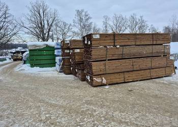 Skandynawska deska tarasowa imp.ciśnieniowo 28x120x4200 / 4500 / 4800mm