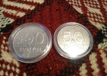 100 zł, 50 zł 1990