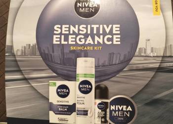 Sensitive Elegancję Nivea zestaw prezentowy dla mężczyzny kosmetyczny