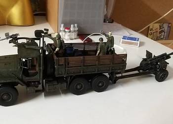 kolekcja modeli pojazdów wojennuch sklejona i pomalowana część II