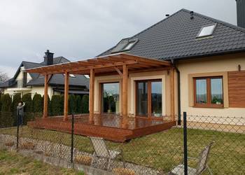 Taras drewniany, zadaszenie tarasu, altana, pergola Kolbuszowa
