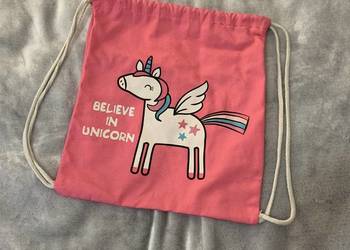Worek plecak / na buty / na WF - unicorn / jednorożec - HIT!
