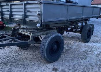 Przyczepa wywrotka D55 Sanok 3 stronny kiper