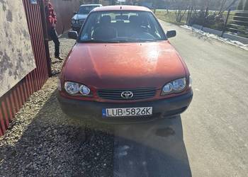 Toyota corolla 2001r. 1.4b stan bdb