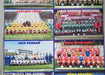 Rozkładany folder drużyn ekstraklasy - sezon 1998/99