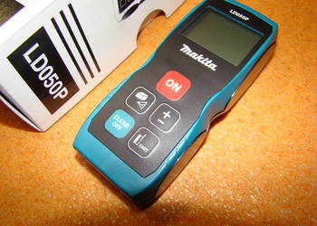 Miernik laserowy ( dalmierz ) MAKITA do 50m Ref. LD 050 P