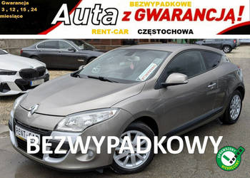 Renault Megane Coupe 1.6i 110PS*BEZWYPADKOWY*OPŁACONY*Klimatronik Nawigacj…
