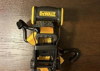 Pasy transportowe DeWalt 3.8cm x 4.9m – nowe, 8 sztuk (zostały po projekcie
