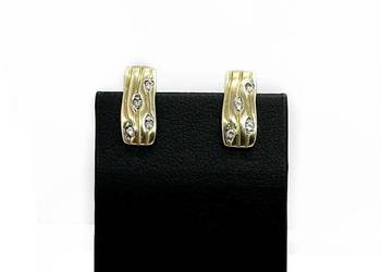 Złote Kolczyki pr. 585 2,45g