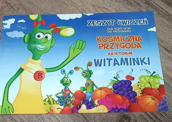 Kosmiczna przygoda zeszyt ćwiczeń dla klas 4-6 Kryptonim  Witaminki