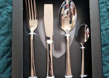 NOWY Zestaw sztućców ZWIEGER Multima 24 elementy, srebrne, wysoka jakość