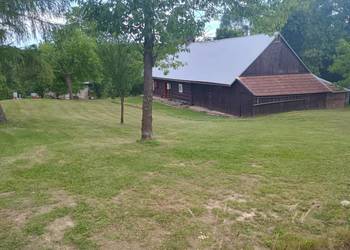 Dom drewniany do zamieszkania działka 24ary