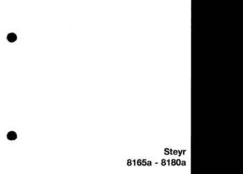Steyr 8165 8180 katalog części zamiennych
