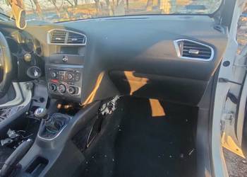 Konsola deska pasy citroen C4 b7 II cały zestaw