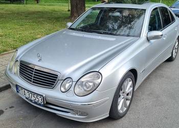Mercedes Benz E klasa W211 2.2 dci 150 KM avangarde połskóry