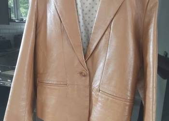 Notizie di Mariella Burani kurtka z naturalnej skóry XS s m