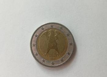Moneta kolekcjionerska 2 Euro z 2002 r. Niemcy (J) wysylka