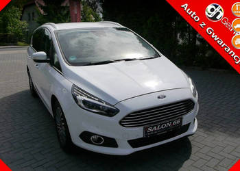 Ford S-Max 2.0d Ledy Skóra Navi 100%bezwypadkowy serwisowany z Niemiec Opł…