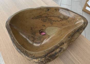 Umywalka nablatowa z kamienia naturalnego Sandstone