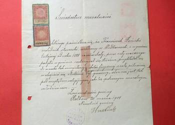 (766 ) Świadectwo Moralności Łoński