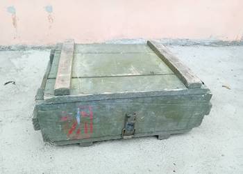 Skrzynka amunjcyjna drewniana Skrzynka amunjcyjna drewniana