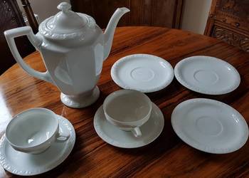 Filiżanka sosjerka patera dzbanek Biała Maria Rosenthal