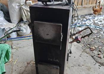 Kocioł piec CO 23 kW ze sterownikiem nadmuchem i pompą