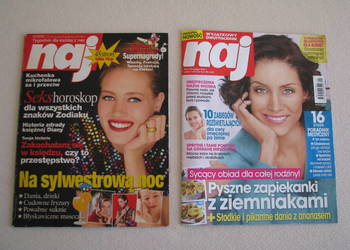 Naj – tygodnik nr 52 z 1995 r. i dwutygodnik nr 4 z 2015 r.