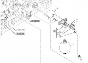 New Holland T6070 Kolektor 87545808