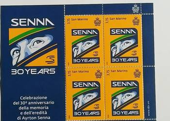 Znaczki San Marino  Ayrton Senna  UNC.