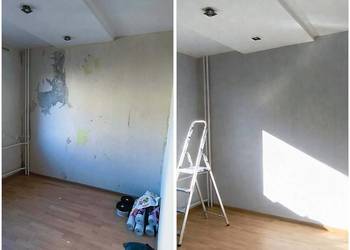 Wykończenie wnętrz, gładzie , malowanie
