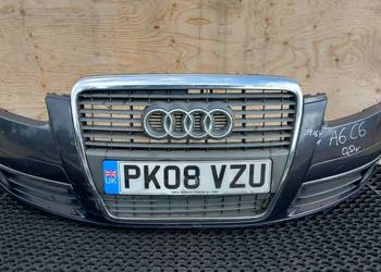 AUDI A6 C6  ZDERZAK PRZÓD  HALOGEN
