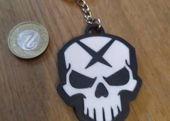 Breloczek bryloczek do kluczy czaszka czacha Punisher Call of Duty X eks