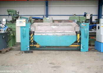 Zaginarka mechaniczna do blachy Ozamech KM 6 x 2000 - OZAMECH . Zaginarka p